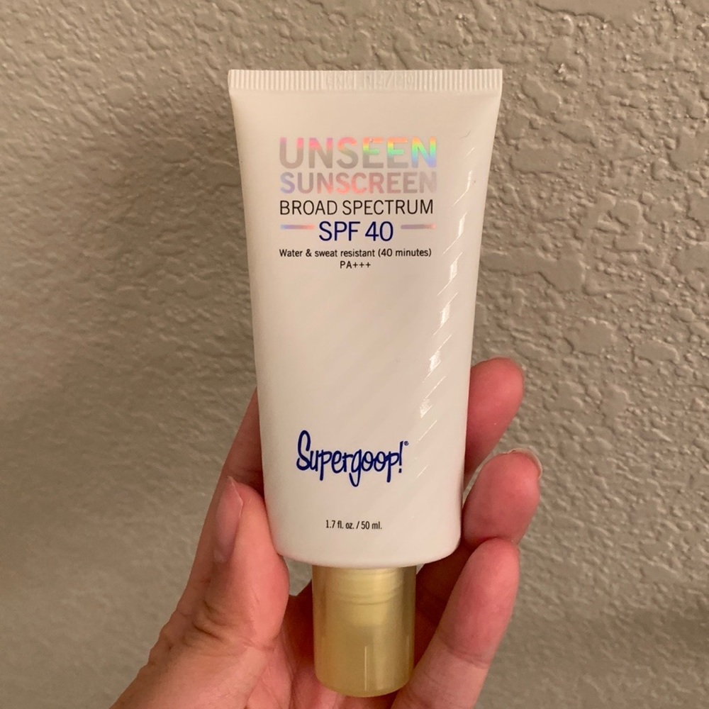 Supergoop unseen sunscreen 40 SPF unopened